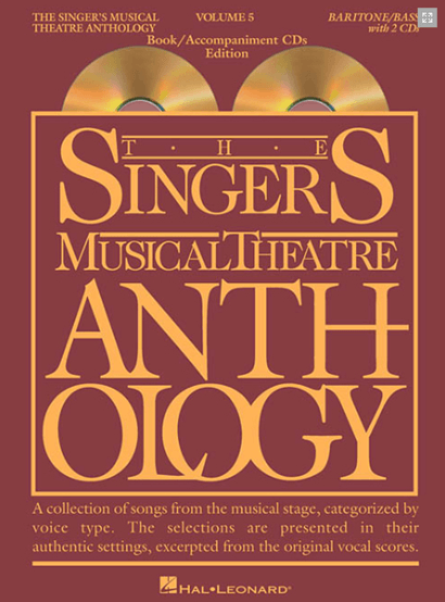 Singers Musical Theatre Anthology: Baritone/Bass Voice - Volume 5, with Piano Accompaniment CDs 